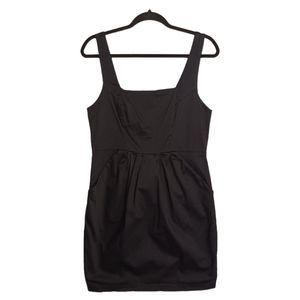 CITY TRIANGLES Black Sleeveless Sheath LBD Cocktail Party Dress 11